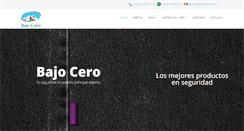 Desktop Screenshot of comercialbajocero.cl